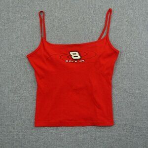 True Vintage Y2K Dale Earnhardt Jr #8 NASCAR Spaghetti Strap Tank Top - Large